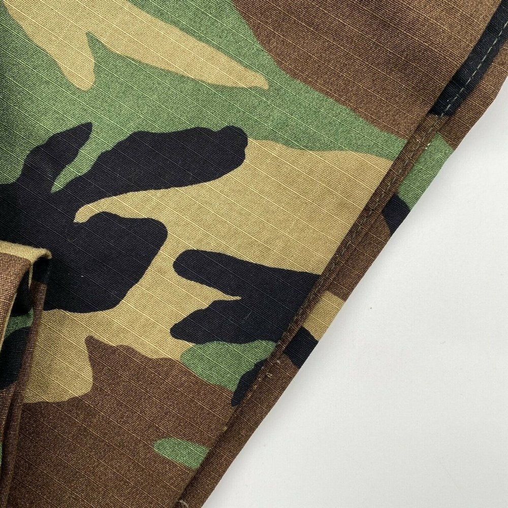 Stan Ray OG Loose Fatigue Pants Woodland Camo sz 28x32 Straight Leg Loose USA - Picture 2 of 5